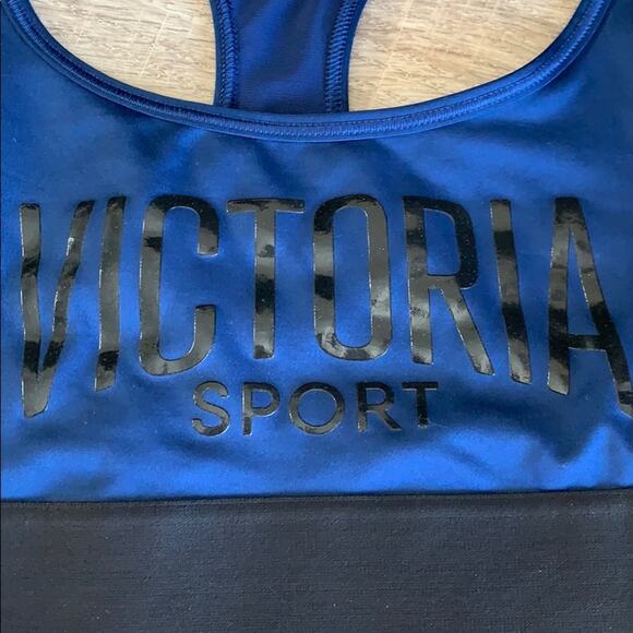 Victoria Secret Purple Black Victoria Sport Sports Bra Women's Size Small - Picture 6 of 8